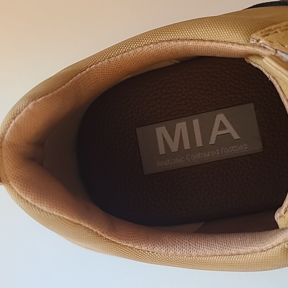MIA SCOUT TAN BLACK Chunky Retro Sneaker Size 7.5 - Picture 14 of 15